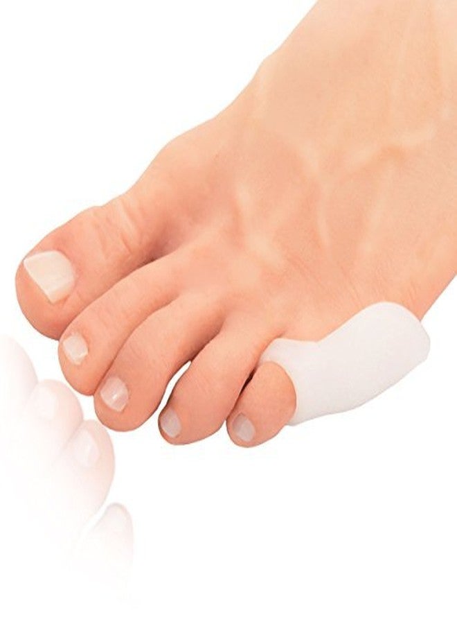 Dr. Frederick's Original Dr. Frederick’s Original Tailor’s Bunion Pads - 6 ct Low Profile Soft Gel Spacers for Bunionette Relief - Cushions Pinky Toe & Reduces Friction - Washable, Latex-Free, Doctor-Developed Foot Protectors - Image 1